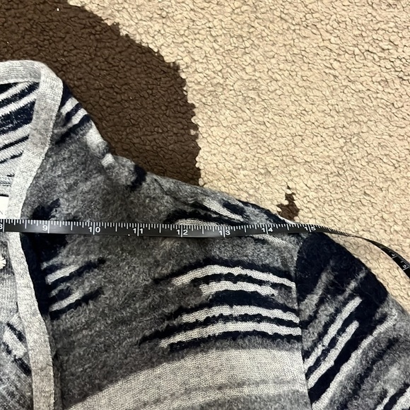 Lucky Brand Open Front Cardigan size XL Aztec Southwestern Boho Hippie New - Picture 12 of 15